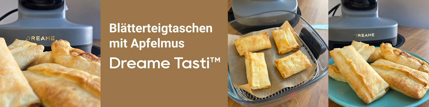Blätterteigtaschen aus der Heißluftfritteuse
