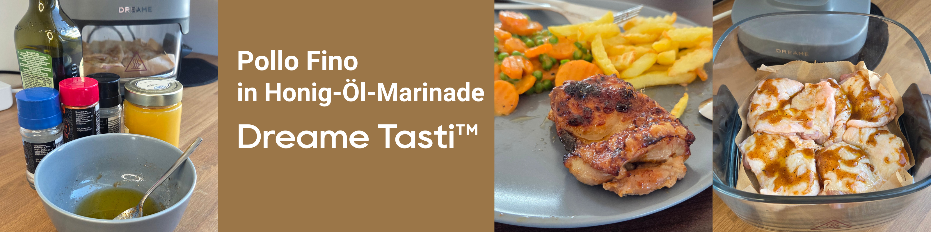 Knuspriges Hähnchen im Airfryer – der Dreame Tasti