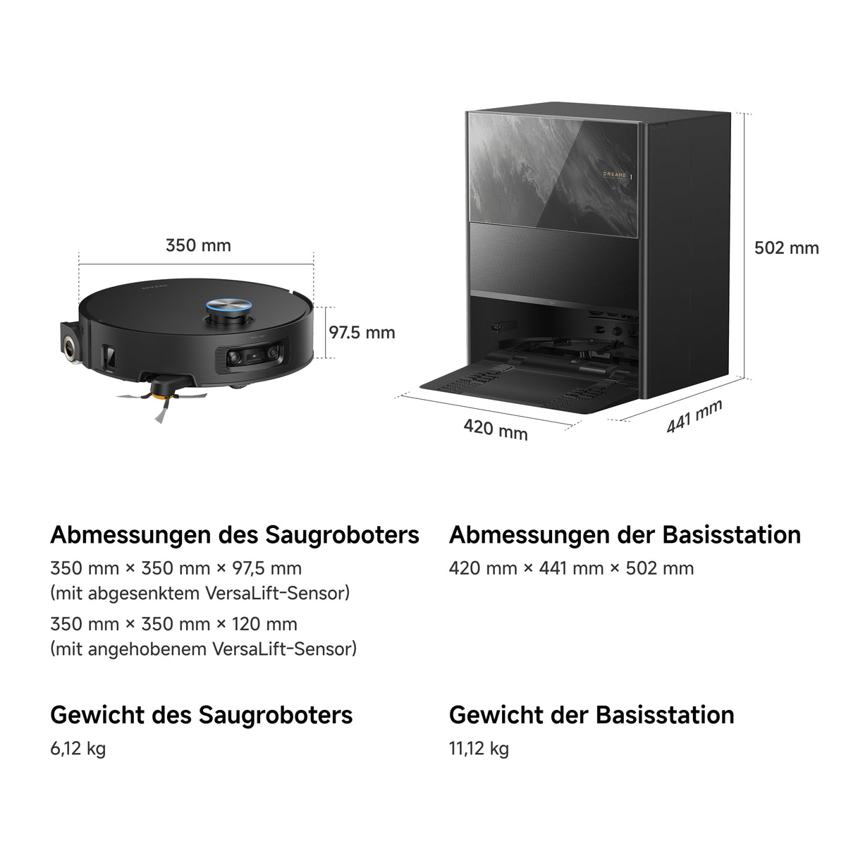 Dreame Aqua20 Pro Ultra Roller X Complete Schwarz