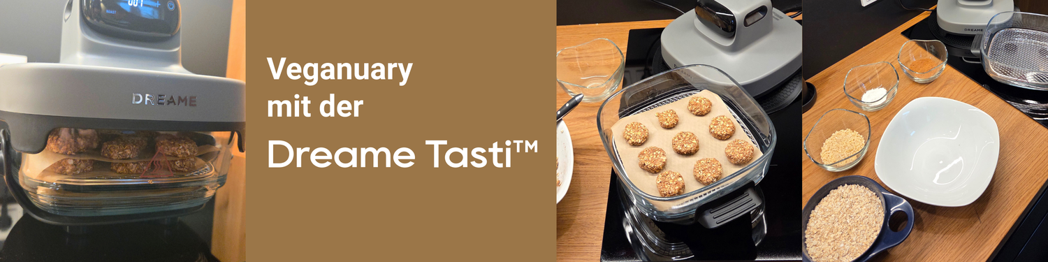Veganuary mit der Dreame Tasti™: Bananen-Hafer-Snack