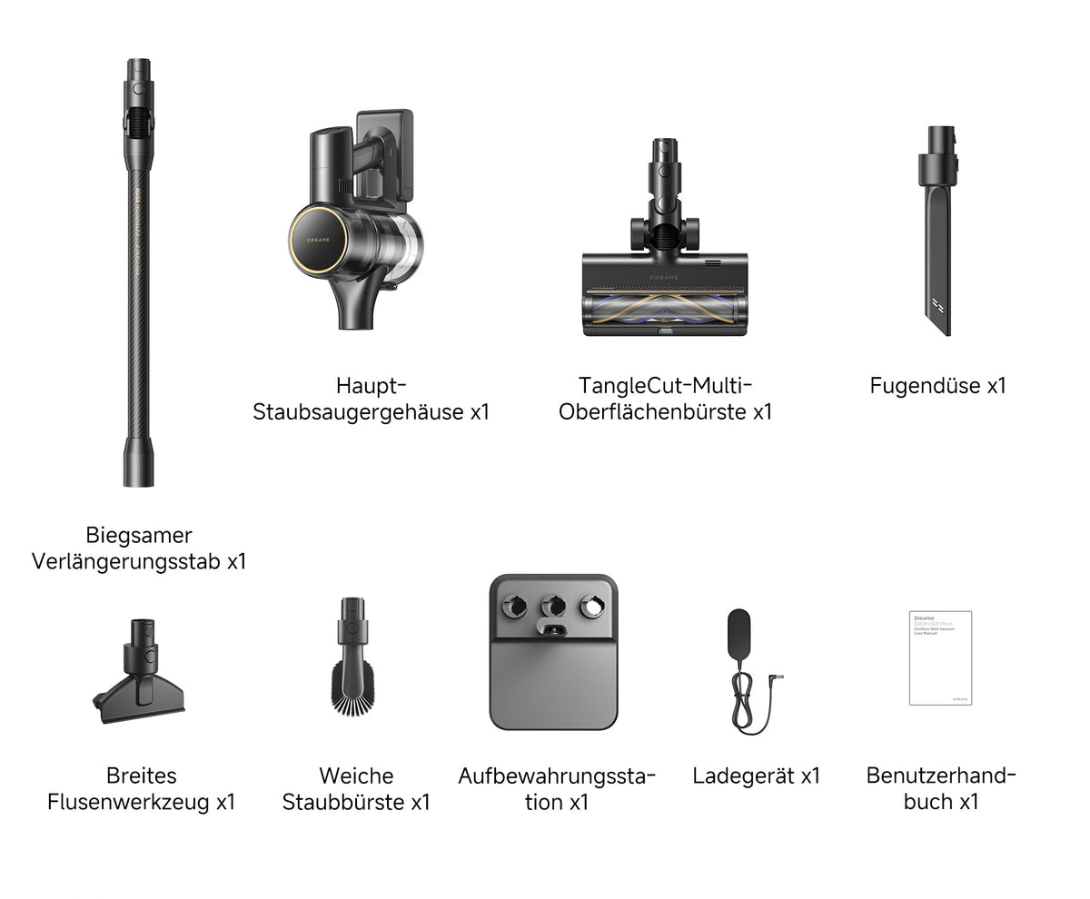 Lieferumfang Dreame R20 Pro
