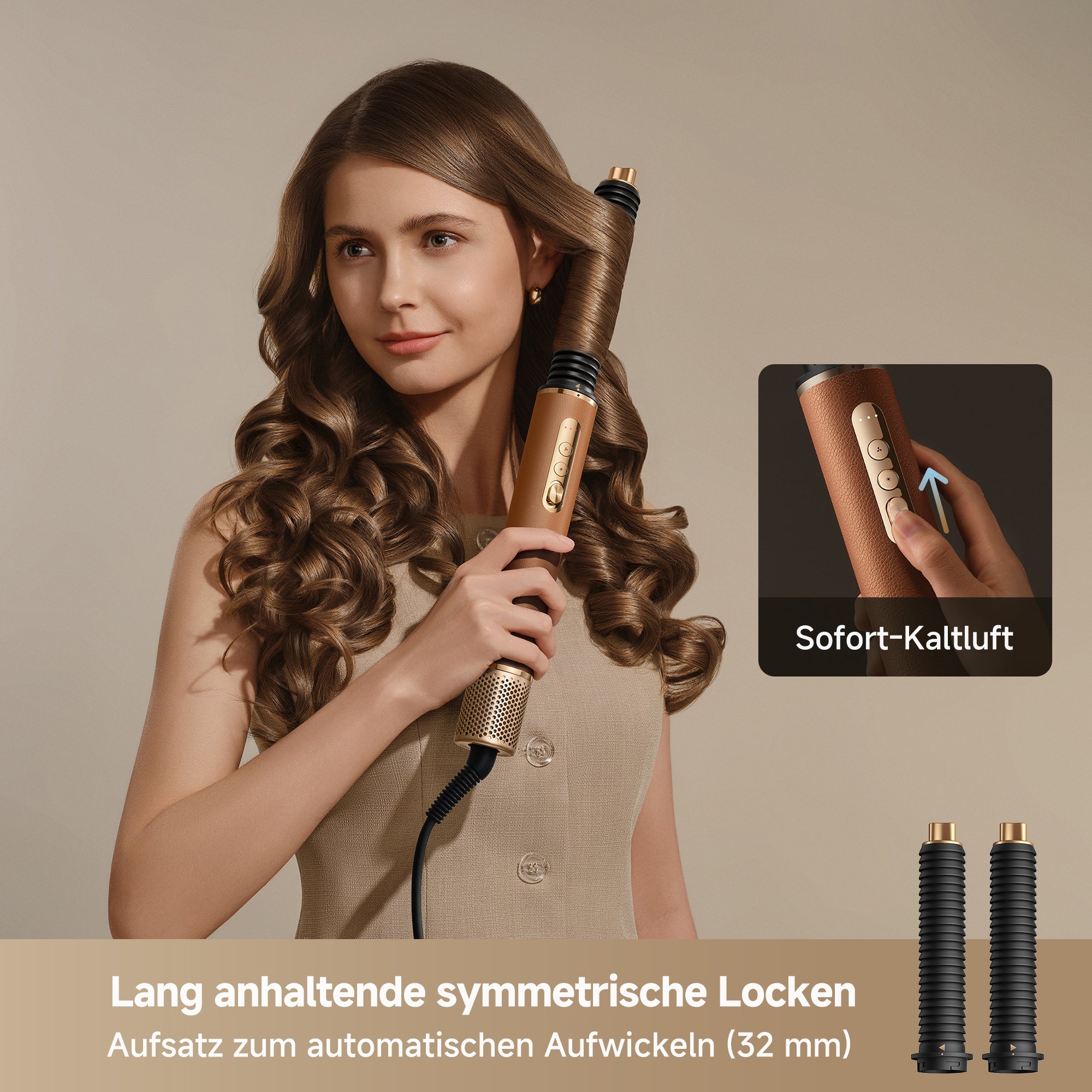 DREAME Airstyle Pro 2 Gold 7-in-1-Hairstyler