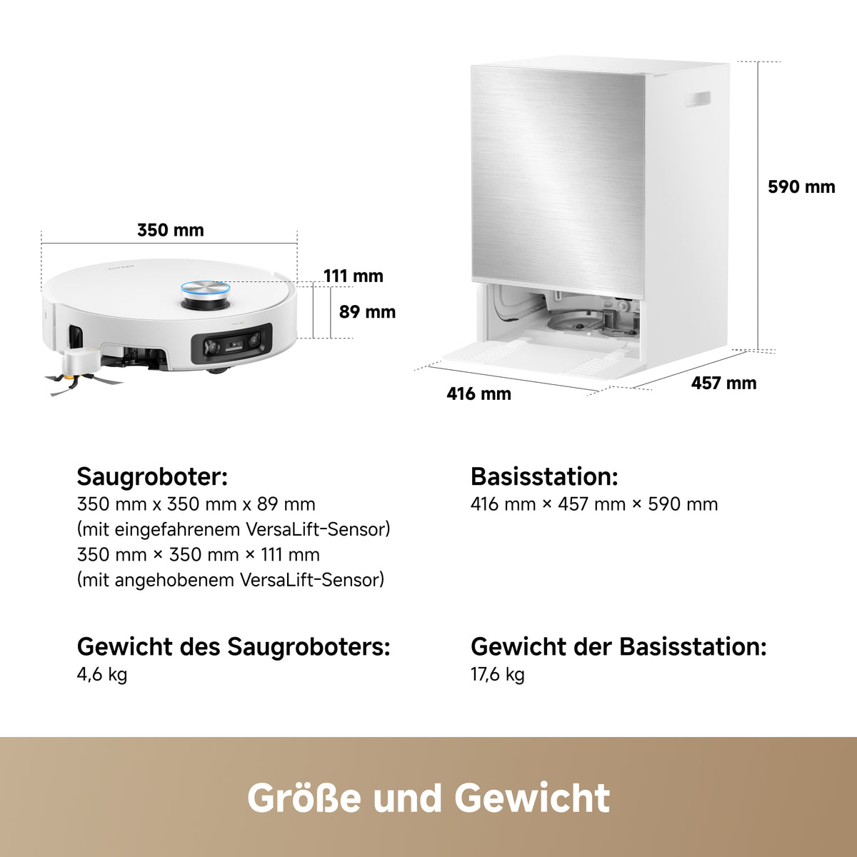 Dreame X60 Pro Ultra Matrix Weiß