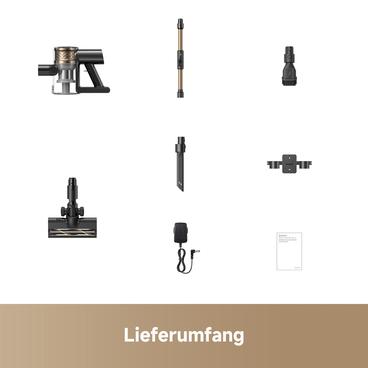 Lieferumfang Dreame R10s Lite